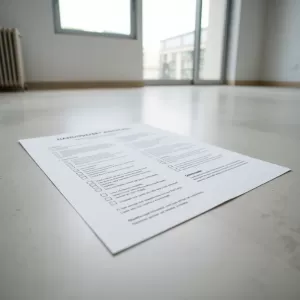Protokół odbioru lokalu mieszkalnego